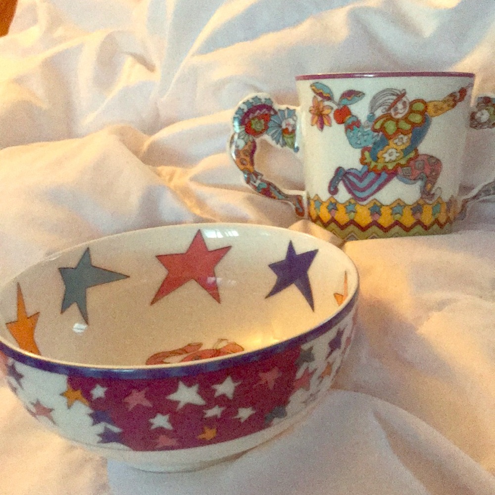 Tiffany & Co. Fantasy kids China Bowl and Cup Set